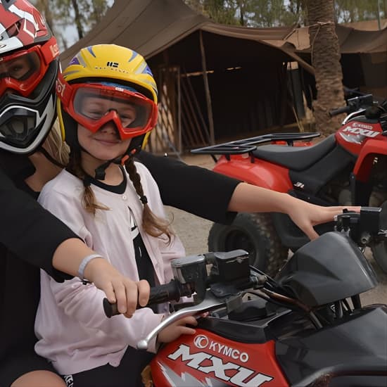 1-Hour Camel Ride and 1-Hour Quad Bike Ride in Marrakech. at Marrakesh, Marrakesh, Morocco