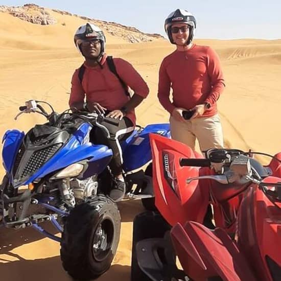 1 Hour Ride with Quad Bike 700 Raptor at Secret Location 1 Hour Ride with Quad Bike, Dubai, United Arab Emirates