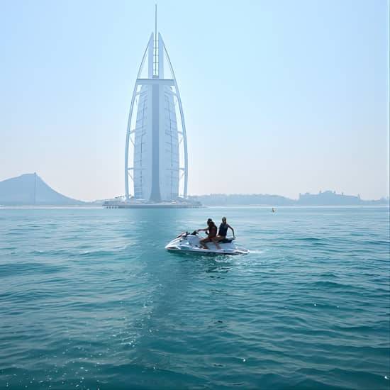 2 Hours Jet Ski Tour Dubai – Atlantis -JBR -Burj al Arab – Burj Khalifa views at Popeye Jetski Rental, Dubai, United Arab Emirates