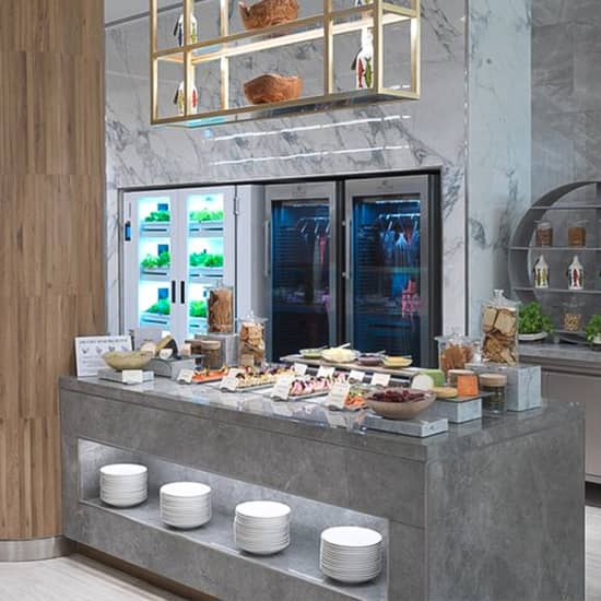 Atlantis the Palm Dinner Buffet at The Lost Chambers Aquarium, Dubai, United Arab Emirates