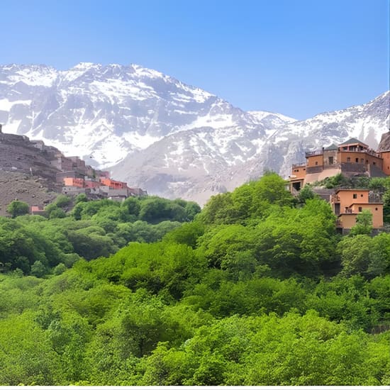 Atlas mountains day tour to Agafay with camel ride at Argana, Marrakesh, Morocco