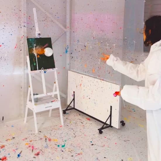 Balloon Splatter Art Workshop at Art Pop Studio