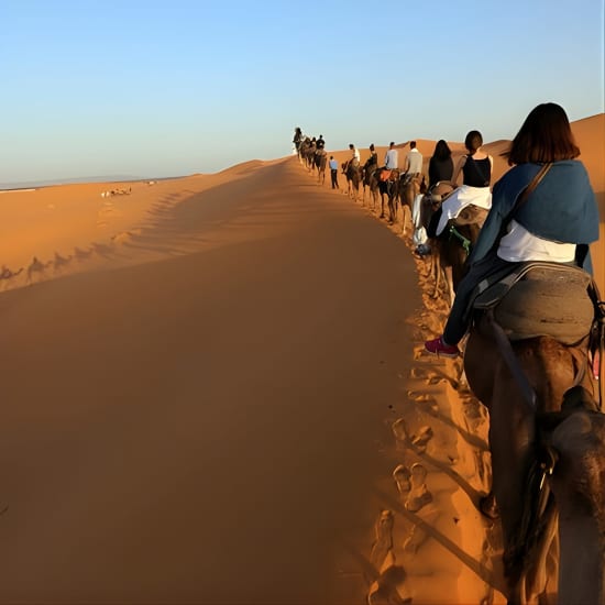 Camel Trekking in Desert Merzouga for 1Night In Merzouga at Hôtel Ksar Merzouga, Marrakesh, Morocco