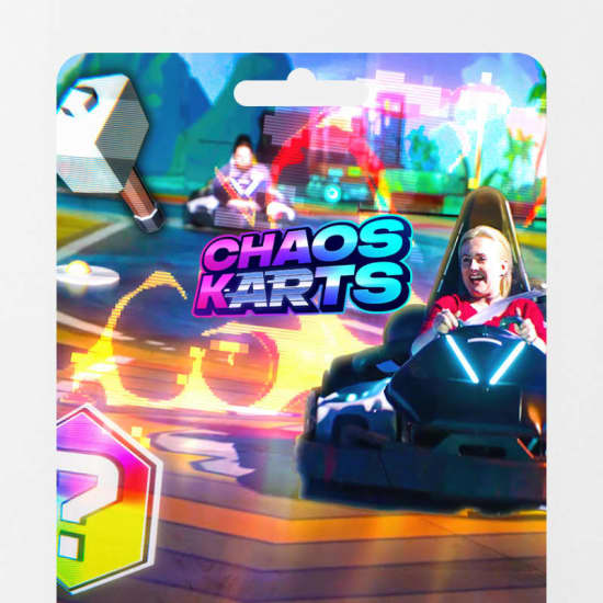 Chaos Karts Dubai – Gift Card at Active Games