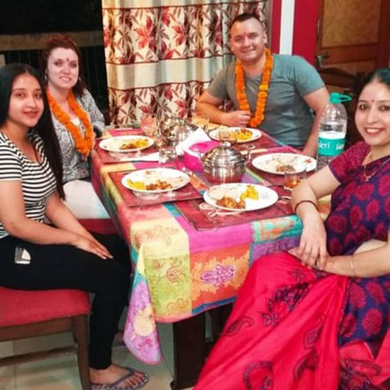 Cooking Demo + Lunch/Dinner and interaction with an Indian family @ Chez Anjali at Chez Anjali, New Delhi, India