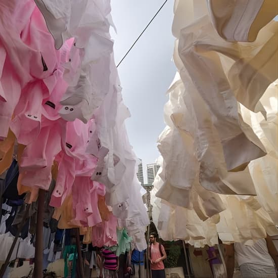 Dhobi Ghat & Dharavi slum Tour with Local Train Ride at Churchgate Railway Station