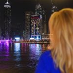 Dubai: Dhow Cruise with Dinner + Fountain Show at Festival Waterfront Center, Dubai, United Arab Emirates