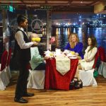 Dubai: Dhow Cruise with Dinner + Fountain Show at Festival Waterfront Center