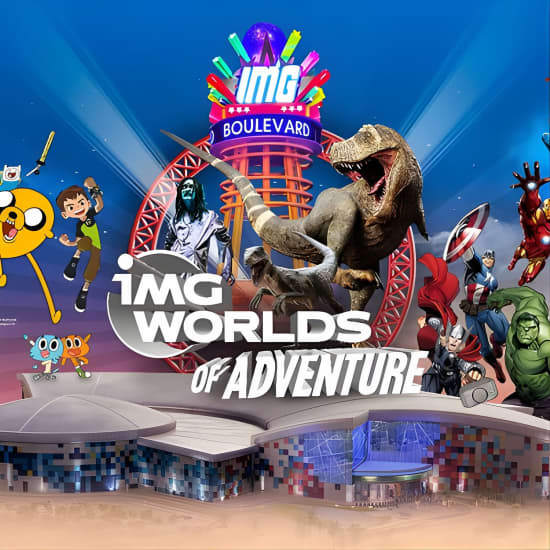 Dubai IMG World Of Adventures Ticket with options at IMG Worlds of Adventure, Dubai, United Arab Emirates