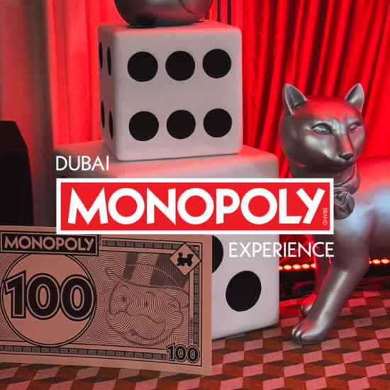 Dubai MONOPOLY Experience at Vida Dubai Mall, Dubai, United Arab Emirates