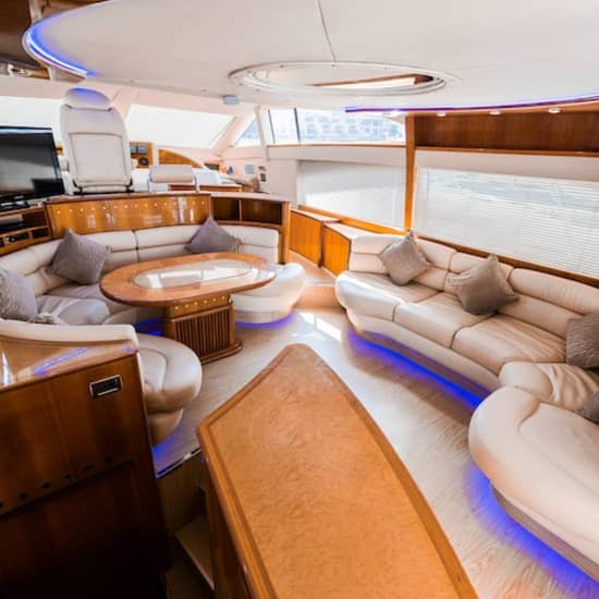 Dubai Marina: 58 Ft Luxury Yacht Charter – Etosha at CENTAURUS CHARTER – Yachts & Boats Rental Dubai Harbour