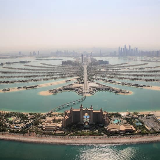 Dubai Scenic Helicopter Tour: Odyssey Tour (40 Minutes) at Dubai Police Academy, Dubai, United Arab Emirates