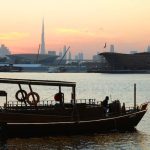 Dubai Sunset Abra Cruise with High Tea at Festival Waterfront Center, Dubai, United Arab Emirates