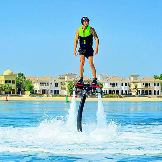 Flyboarding Experience in La Mer at Dukes The Palm