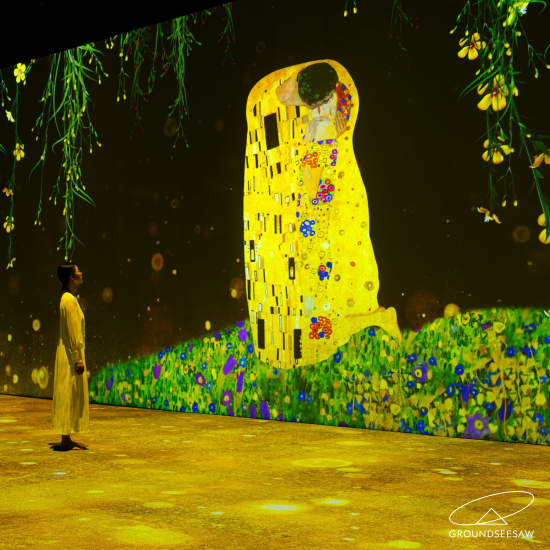 Gustav Klimt: Timeless Beauty at Parkview Square – Groundseesaw, Singapore, Singapore
