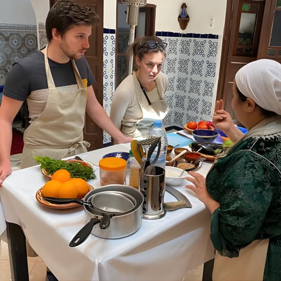 Half-Day Cooking Class with Local Chef Laila in Marrakech at Hammam Ziani, Marrakesh, Morocco