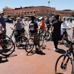 Half-Day Highlights of Marrakesh Bike Tour at Rue Oum Errabia, Marrakesh, Morocco