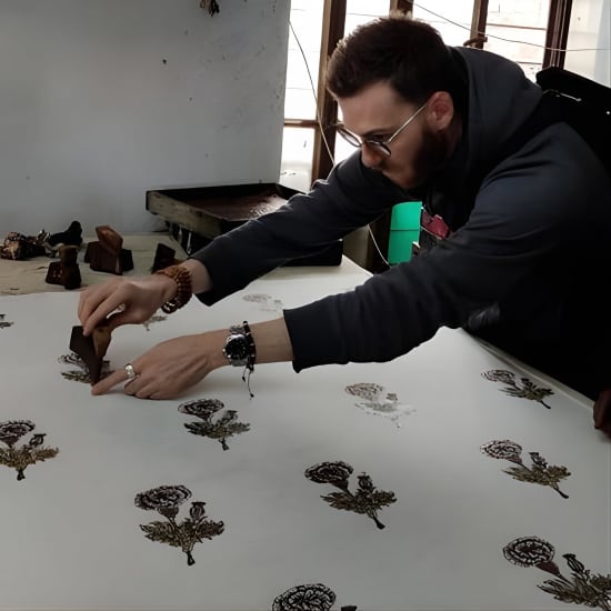 Learn Hand Block Printing Techniques & Print Your Own Fabric at S.P. ASSOCIATES (Led Light for Signages)