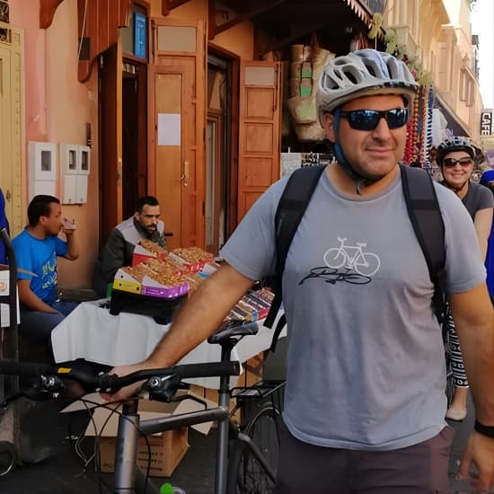 Marrakech Food Tasting Tour by Bike at AXS Bike Tours & Hire Marrakech, Marrakesh, Morocco