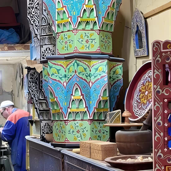 Marrakech Sightseeing & Artisanal Tour – half day at Hôtel Restaurant Café de France