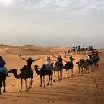Overnight Camel Trekking in Merzouga Desert/ Erg Chebbi at 4252+28W, Marrakesh, Morocco
