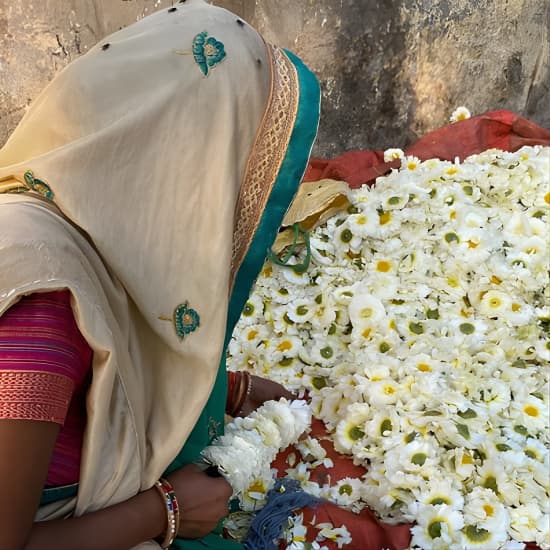 Private Half-Day Delhi Flower Market Tour at Agricultural Produce Marketing Committee