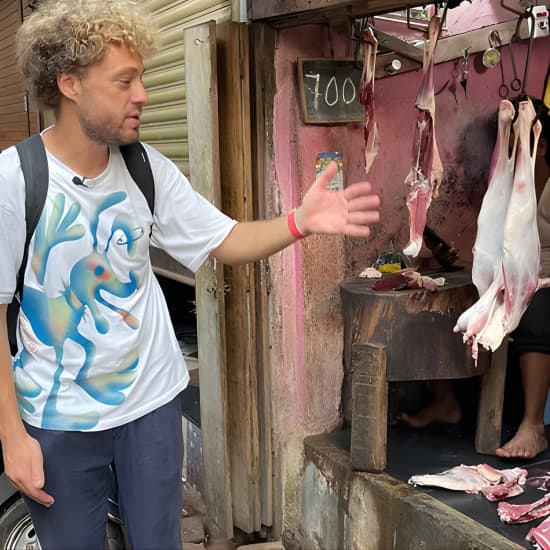 Small Group Tour of Dharavi Slum at Eros Cinema