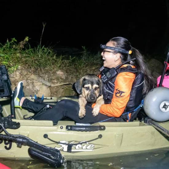 Sunset & Night Kayak Fishing at Pasir Ris Park Carpark A