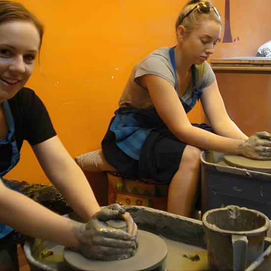 Wheel Pottery Workshop at Clay Botik